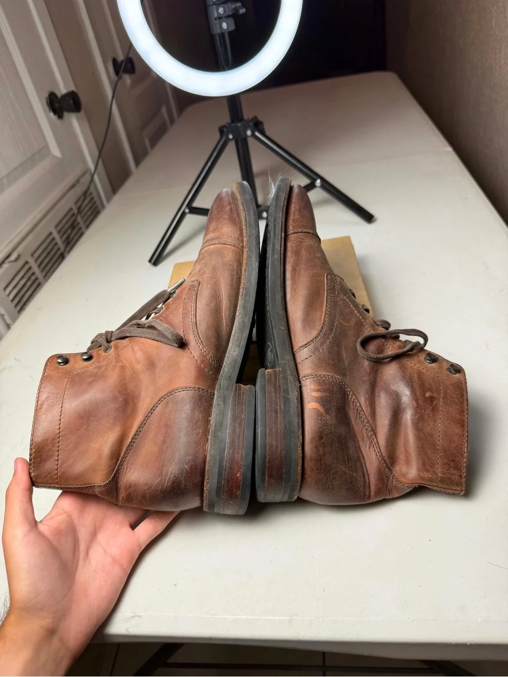 Thursday Boot Company Men Captain Rugged and Resilient Cap Toe Boot Arizon 10.5